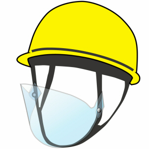 ヘルメット用 フェイスガード