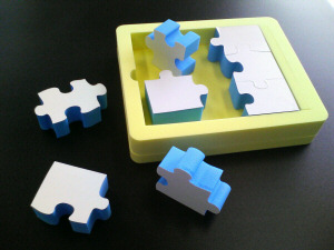 やわらかジグゾーパズル