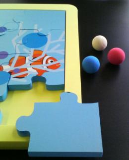 やわらかジグゾーパズル