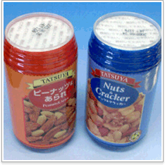 龍屋物産株式会社様　ピーナツ＆あられ