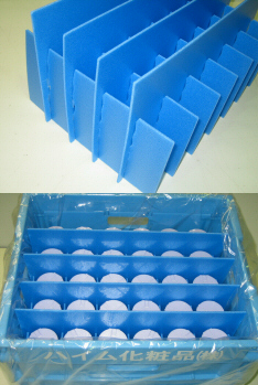 ハイム化粧品株式会社様　化粧品輸送用 タカロック